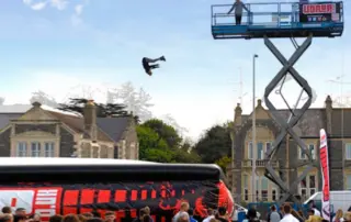 Freefall Airbag ausleihen für extreme Sportevents